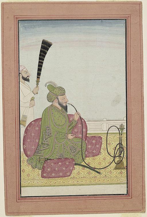 Miniature painting of Raja Devi Chand of Bilaspur State (alt. known as ...
