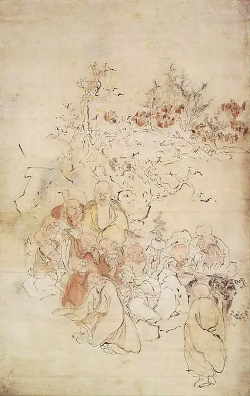 日本の彫刻』《弥勒菩薩半跏像（156号）》7世紀、飛鳥時代、東京国立