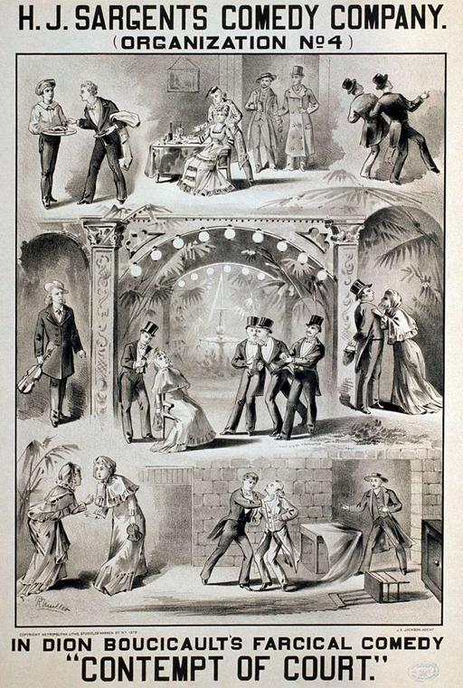 Contempt of Court 1879 poster — PICRYL - Public Domain Media Search Engine