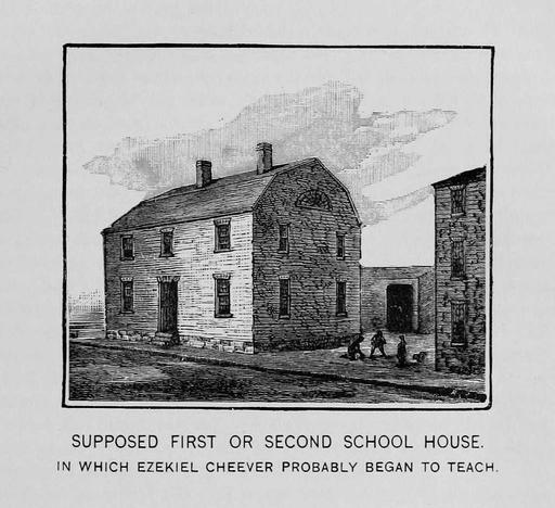 Boston Latin School original, boston latin school, school, education, historic building, boston, massachusetts, united states, oldest school
