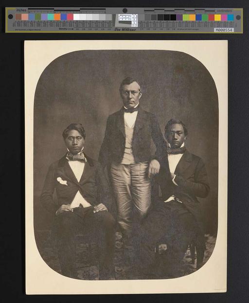 Judd and Kamehameha Princes (PP-97-8-010, original), judd, kamehameha princes, hawaiian royalty, 19th century, portraits, historical figures