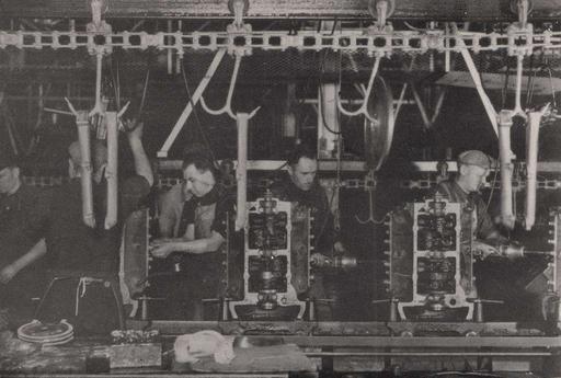 Anonymous, Engine line of Ford Motor Company of Canada, c 1937 - PICRYL ...