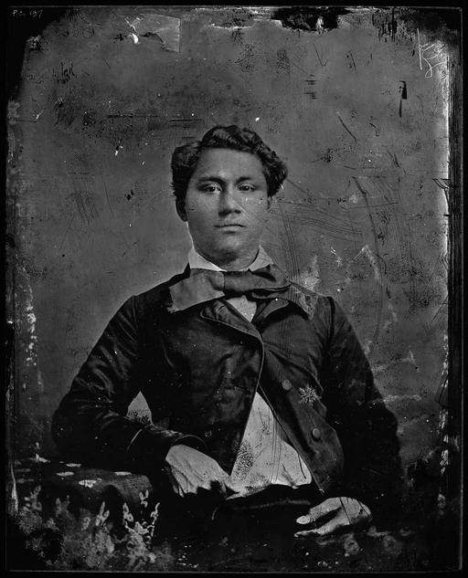 John William Pitt Kinau (PNLPC-13-07870, original), john william pitt kinau, portrait, hawaiian, royalty, man, historical figure
