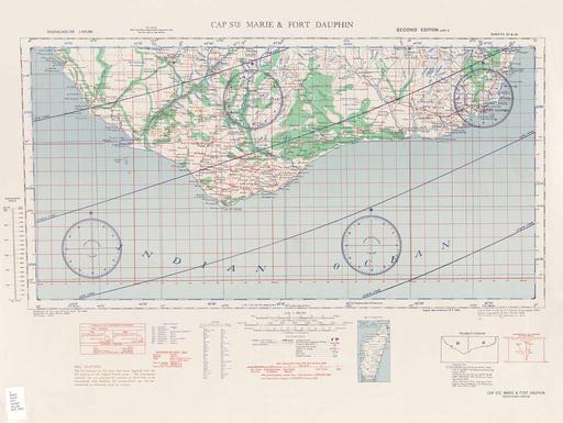Map by the US Army Map Service - Cap Ste Marie & Fort… — PICRYL ...