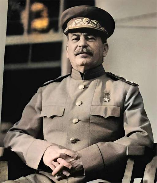 Joseph Stalin (colorized) — PICRYL - Public Domain Media Search Engine
