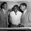 Albert Namatjira with Jack Kramer and Frank Sedgman