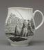 Antoine Watteau - Mug, 18th century, Worcester Royal Porcelain Company