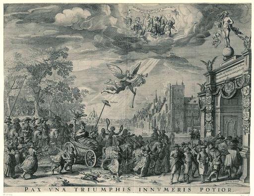 Allegorie op de Vrede van Munster, 1648 — PICRYL - Public Domain Media ...