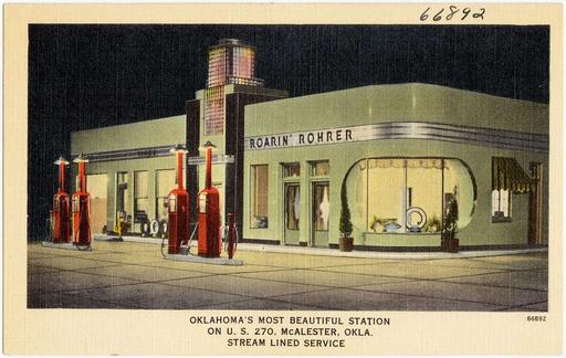 Roarin' Rohrer, Oklahoma's most beautiful station on U.S. 270 ...