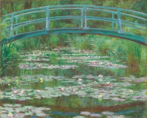 Claude Monet - Bridge over a Pond of Water Lilies (1899) — PICRYL