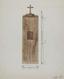 Side of Original Confessional, Index of American Design
