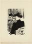 Henri de Toulouse Lautrec - Spectatrice au canotier et au chignon