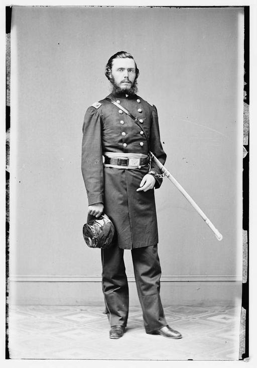 Brig. General John Riggin, American Civil War Photograph, Glass ...