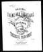 Original theme and variations - Public domain American sheet music, 1874