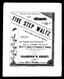 Original five step waltz - Public domain American sheet music, 1881