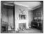 Guard room showing original wallpaper, Washington's headquarters, Morris Jumel Mansion