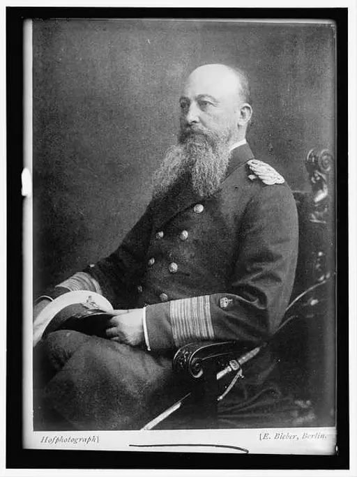 Admiral Alfred von Tirpitz, 1903 - J. C. Schaarwächter — PICRYL