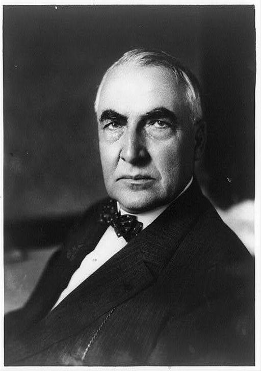 [Warren G. Harding, head-and-shoulders portrait, facing… — PICRYL ...