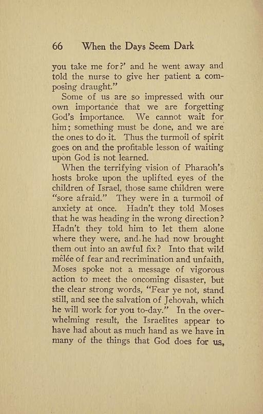 When the days seem dark, - PICRYL - Public Domain Media Search Engine ...