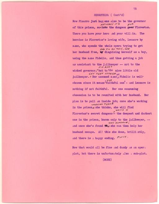 Young People's Concerts Scripts: 