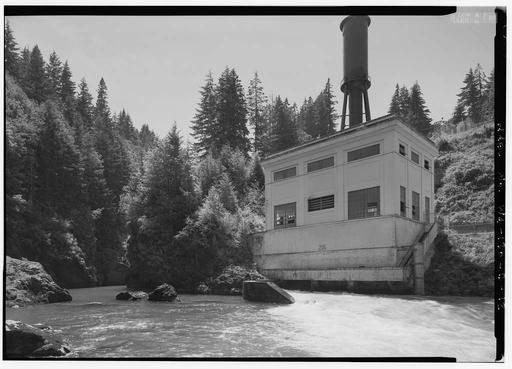 Elwha River Hydroelectric System, Glines Hydroelectric Dam & Plant ...