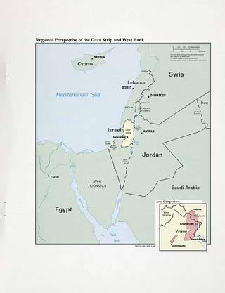 Сектор Газа и Западный берег: карта - PICRYL Поиск в мировом общественномдостоянии