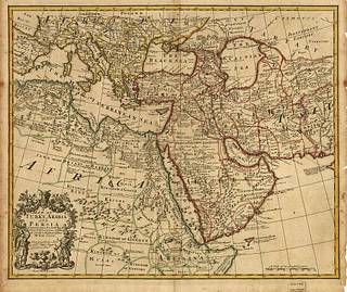 Карта Турции, Аравии и Персии. - PICRYL Поиск в мировом общественномдостоянии