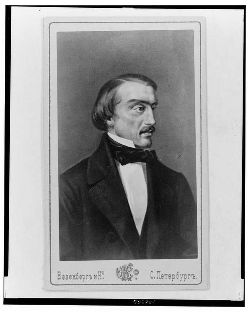[Vissarion Grigoryevich Belinsky, half-length portrait, facing right ...