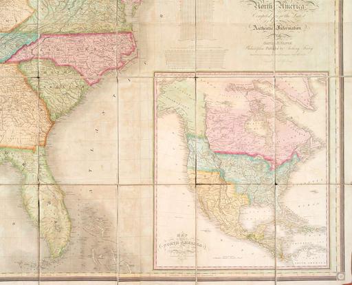 Map of the United States of North America - PICRYL - Public Domain ...