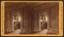 Original stairway, Independence Hall. Stereoscope card, 19th century Philadelpia PA.