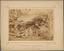 Reclining Aboriginal - An old picture of a man and a dog