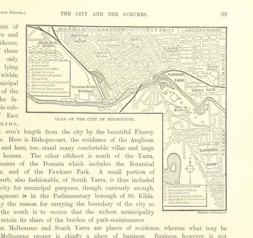 Karte aus "Cassell's Picturesque Australasia. Herausgegeben von E. E. Morris. Mit Originalillustrationen ", map, australasia, geography, regions, cassell, ee morris