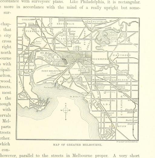 Karte aus "Cassell's Picturesque Australasia. Herausgegeben von E. E. Morris. Mit Originalillustrationen ", australasia, map, historical map, political divisions, geographical features, australia, new zealand, pacific islands