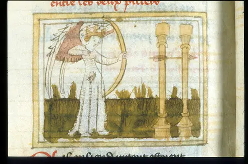 Vulcan, Venus and Mars. from BL Eg 881, f. 141v — PICRYL - Public