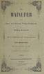 cover from "Die Mainufer und ihre nächsten Umgebungen ... Mit 54 Stahlstichen, nach Originalzeichnungen von Fritz Bamberger. Nebst einer Stromkarte vom Main"